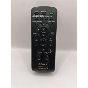 Remote Control ( Clean Contacts ) - SONY System Audio RM-AMU009